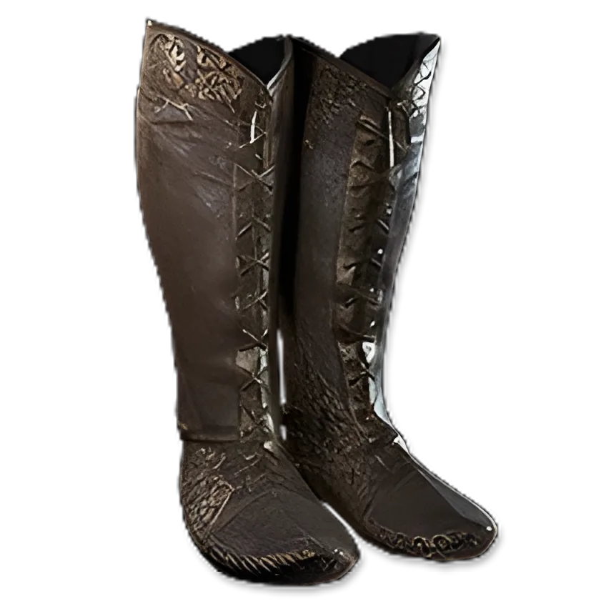 Embossed Boots
