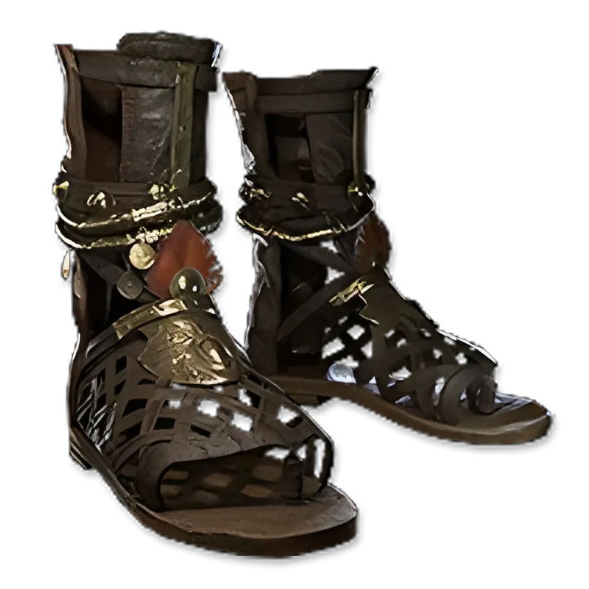 Lattice Sandals