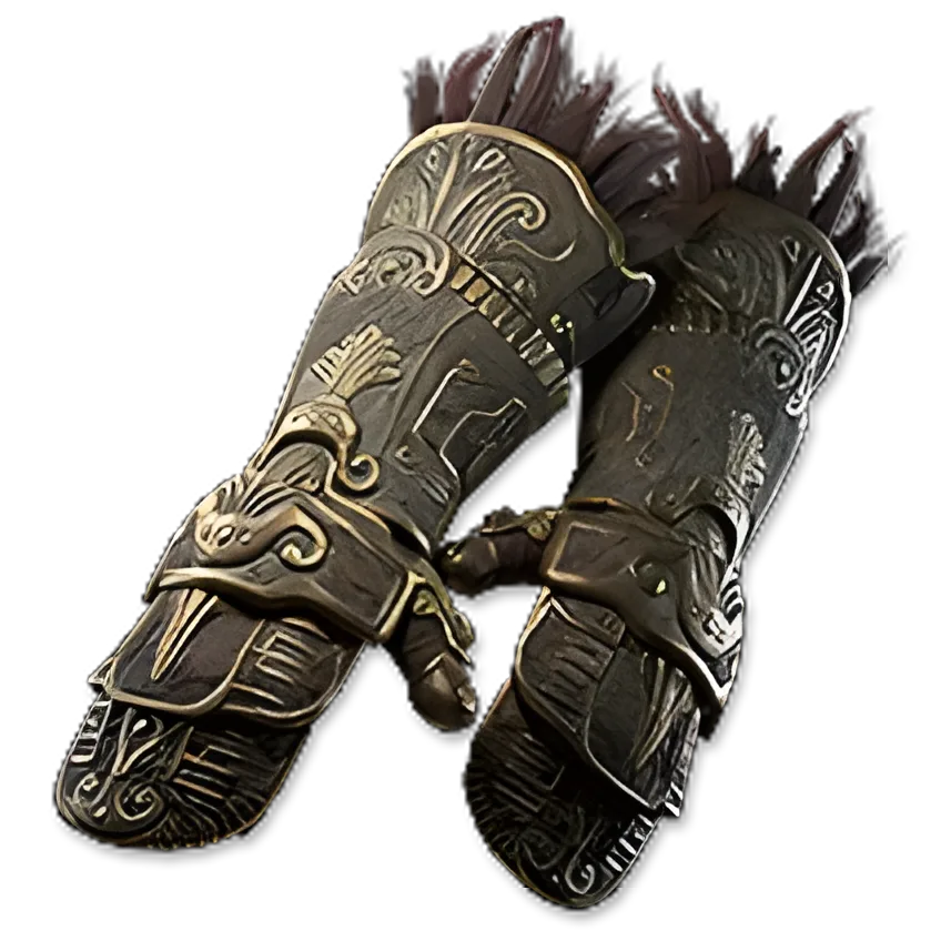 Feathered Mitts