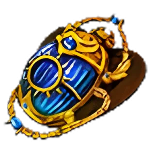 Gilded Harbinger Scarab