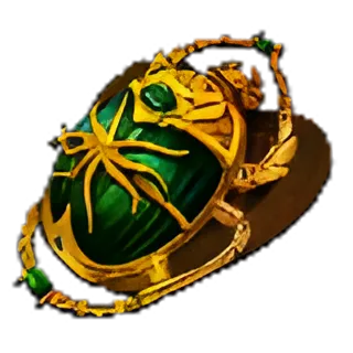 Gilded Metamorph Scarab