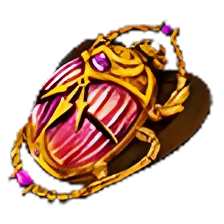 Gilded Reliquary Scarab