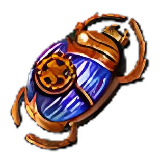 Rusted Cartography Scarab
