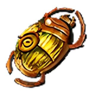 Rusted Sulphite Scarab