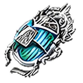 Polished Divination Scarab