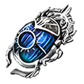 Polished Harbinger Scarab