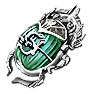 Polished Torment Scarab