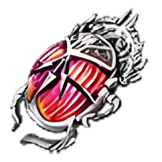 Polished Reliquary Scarab