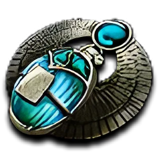 Winged Divination Scarab