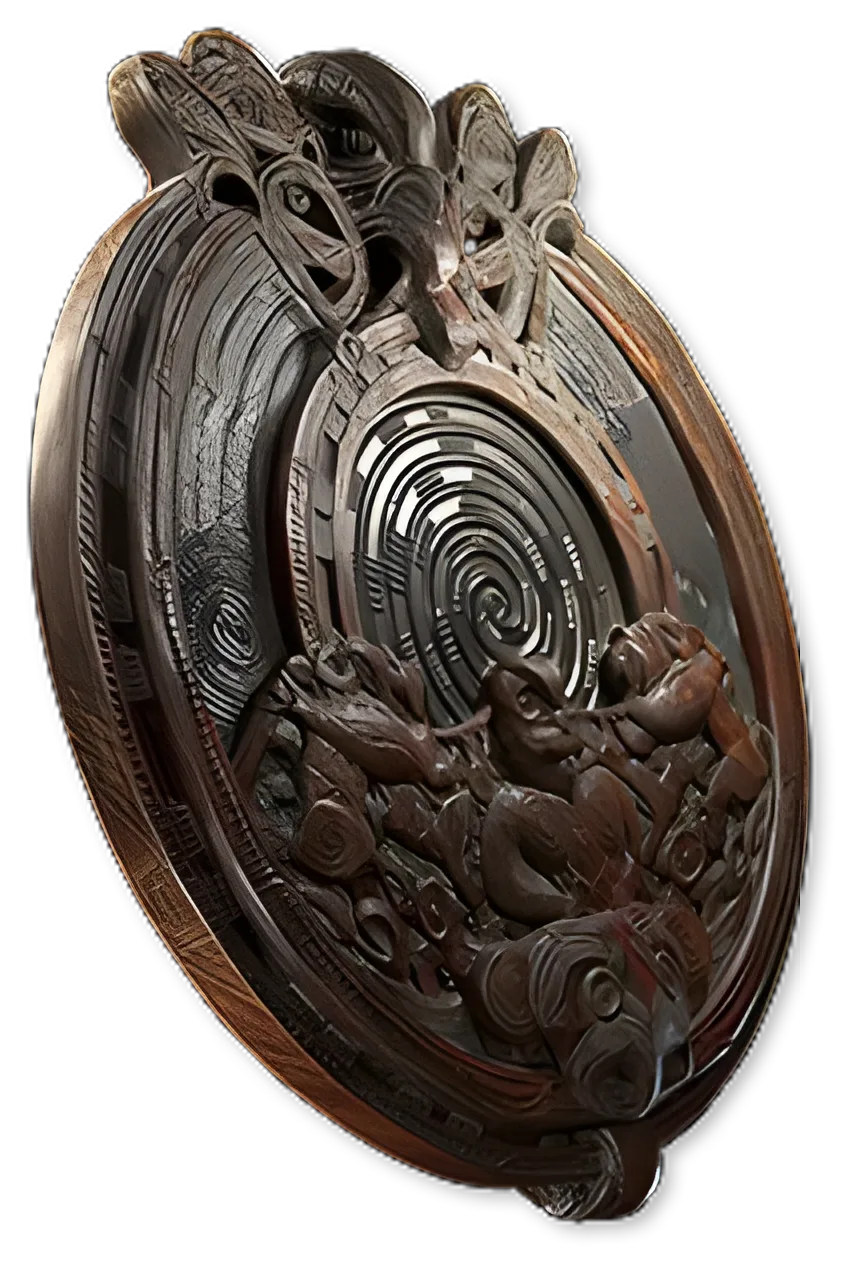 Carved Targe